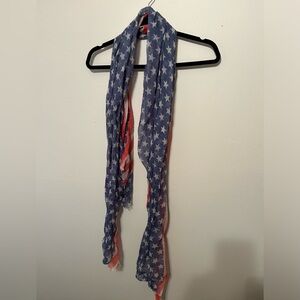 Vintage Cotton On American flag scarf